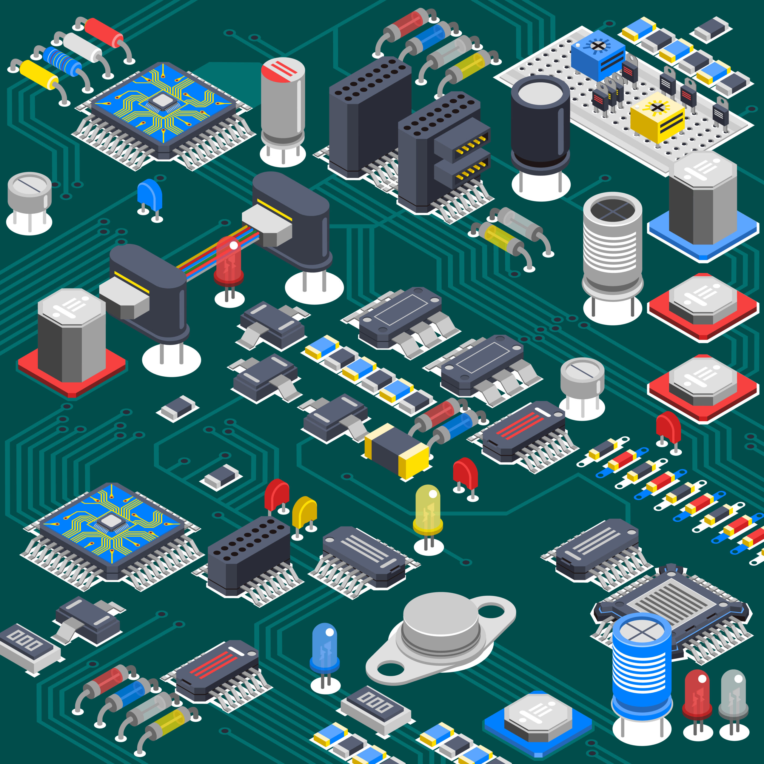 PCB-layout and-component-placement