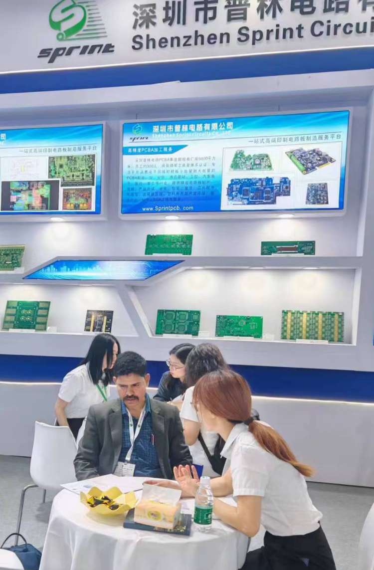 El Stand de SprintPCB en electronica China 2024