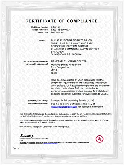 Certificación UL